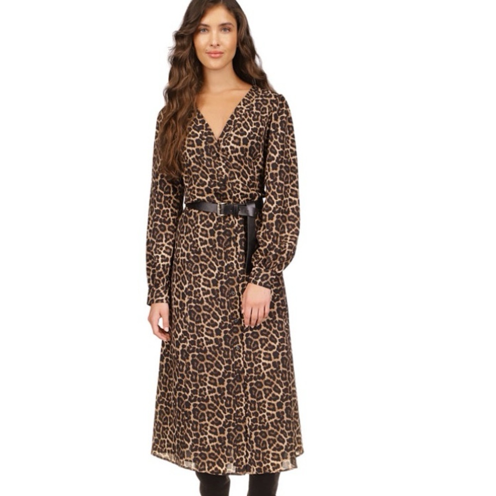 MICHAEL Women’s Kate Button Down Midi Dress